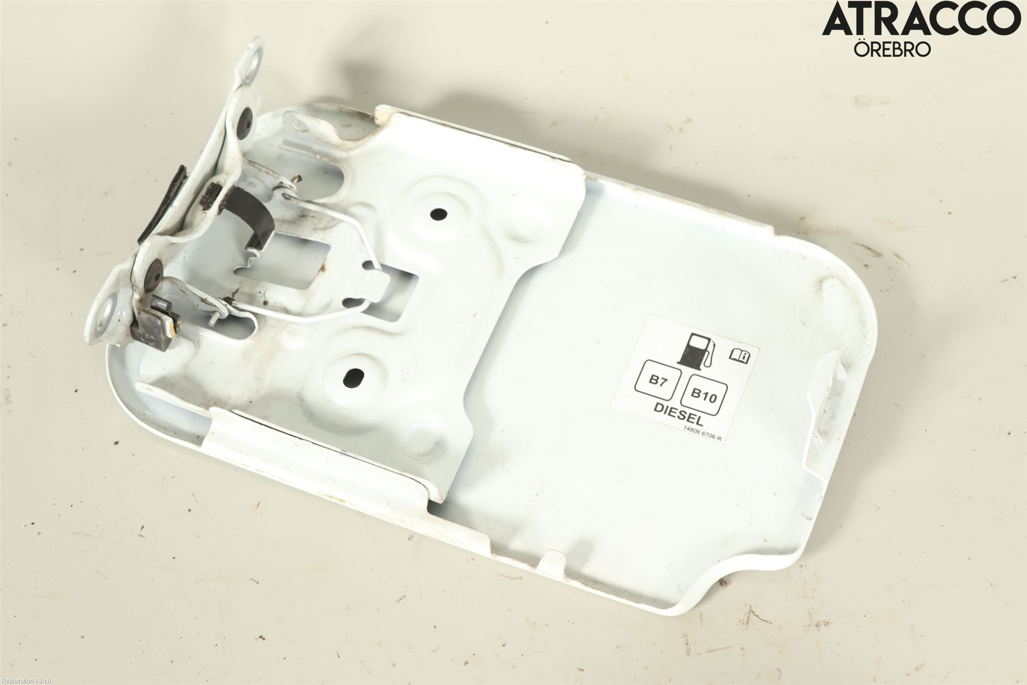 Dacia DOKKER 13- Drivstoff Tankluke