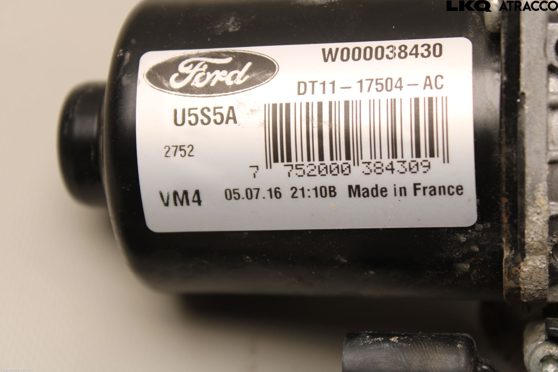 Ford TRANSIT/TOURNEO CONNECT 13-22 Viskermotor Frontrute
