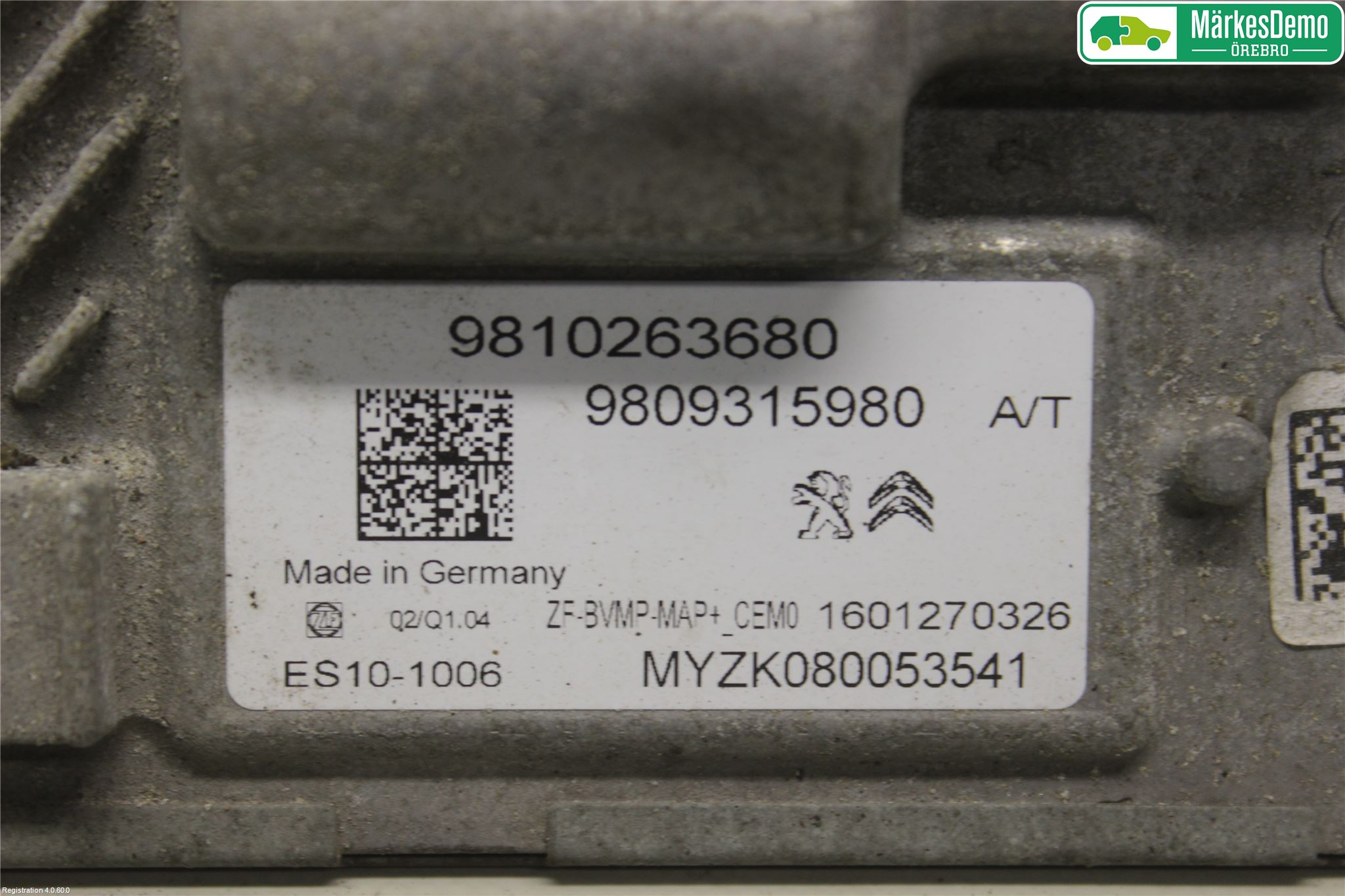 Peugeot 2008 13-20 Styreenhet Gearkasse
