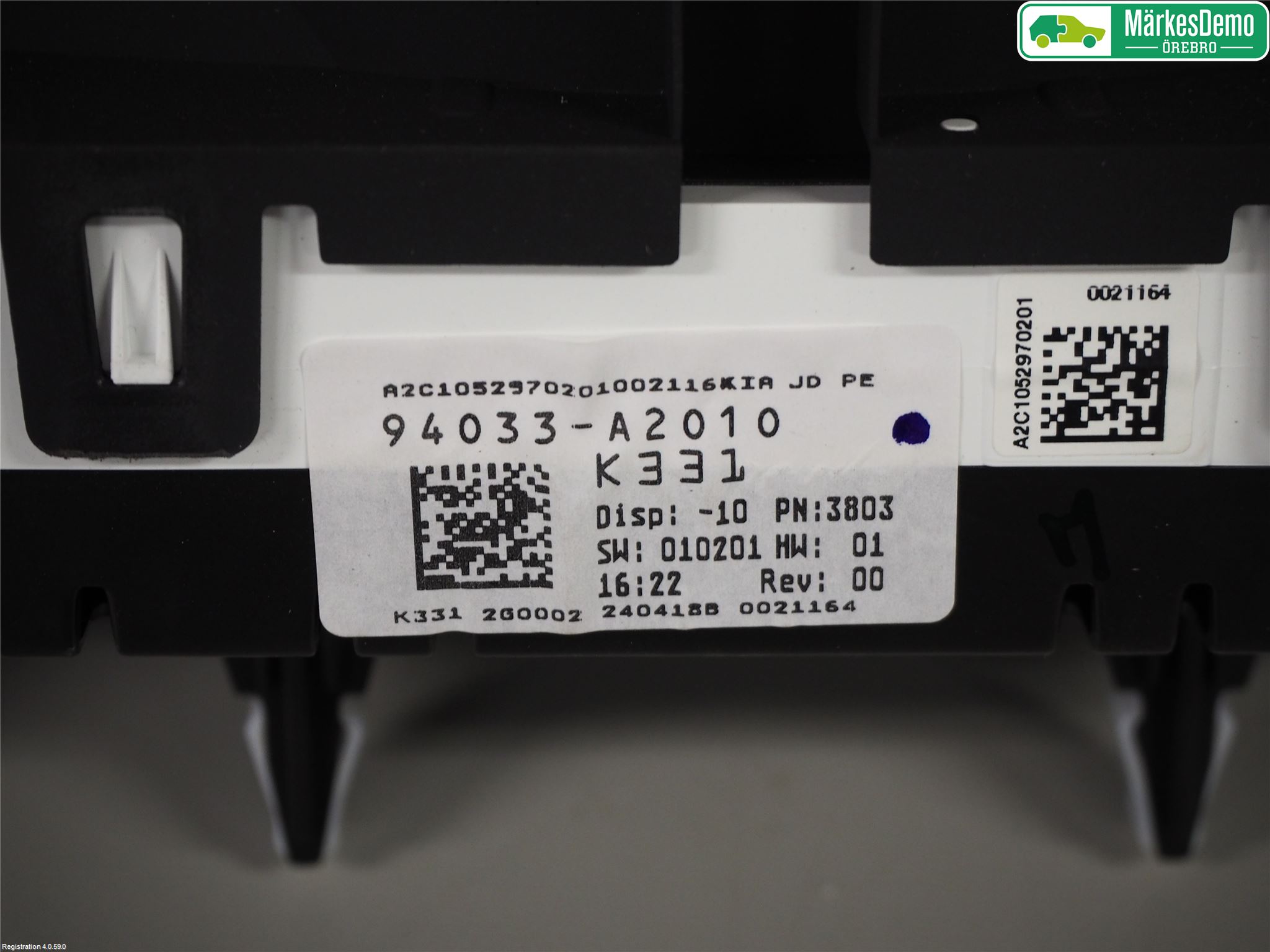 Kia CEED 12-18 Instr Kombinert