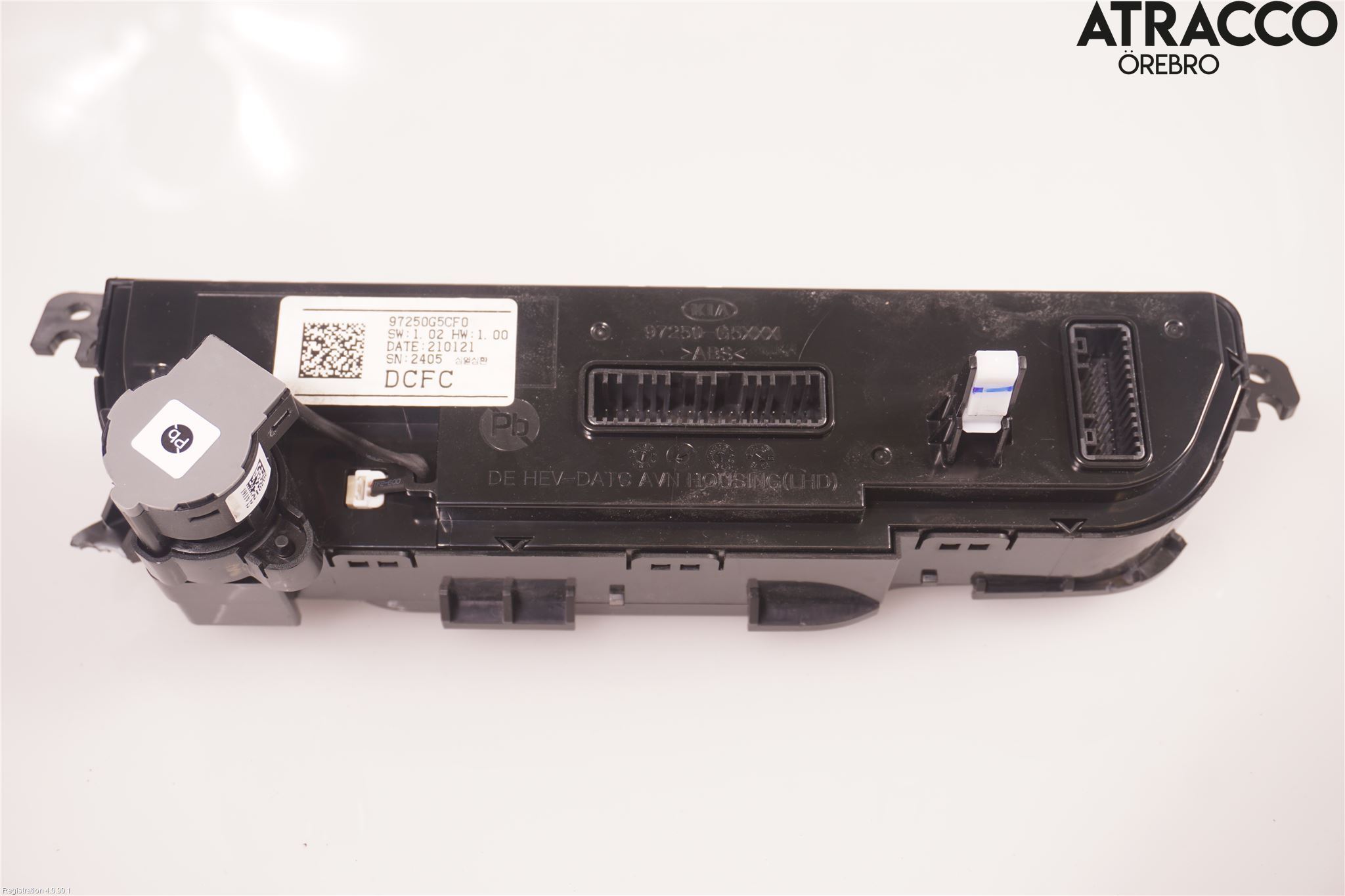 Kia NIRO (DE) 17-22 Varme Ac Betjening-Display