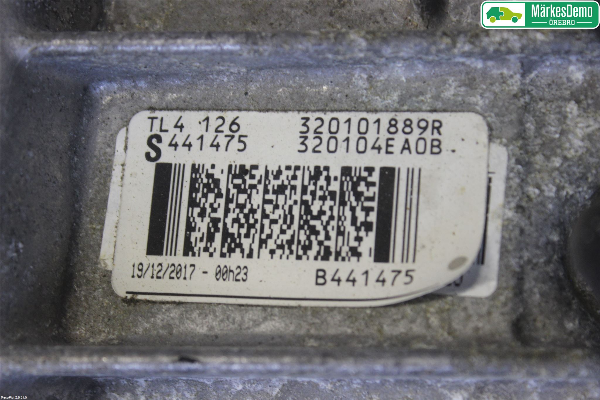 Nissan QASHQAI 14-17 Gearkasse 6 Trinn