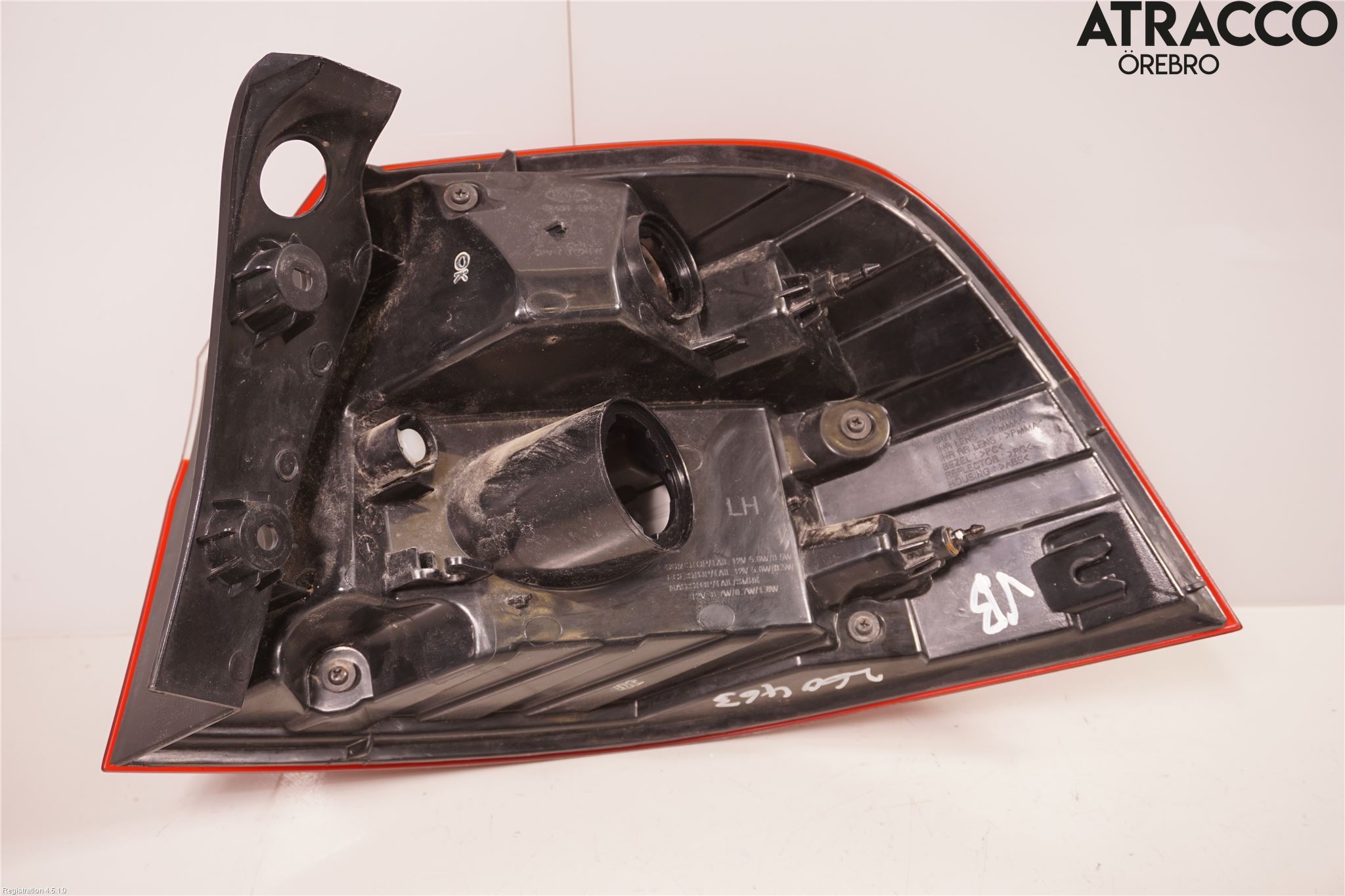 Kia RIO 12-16 Baklykt Venstre