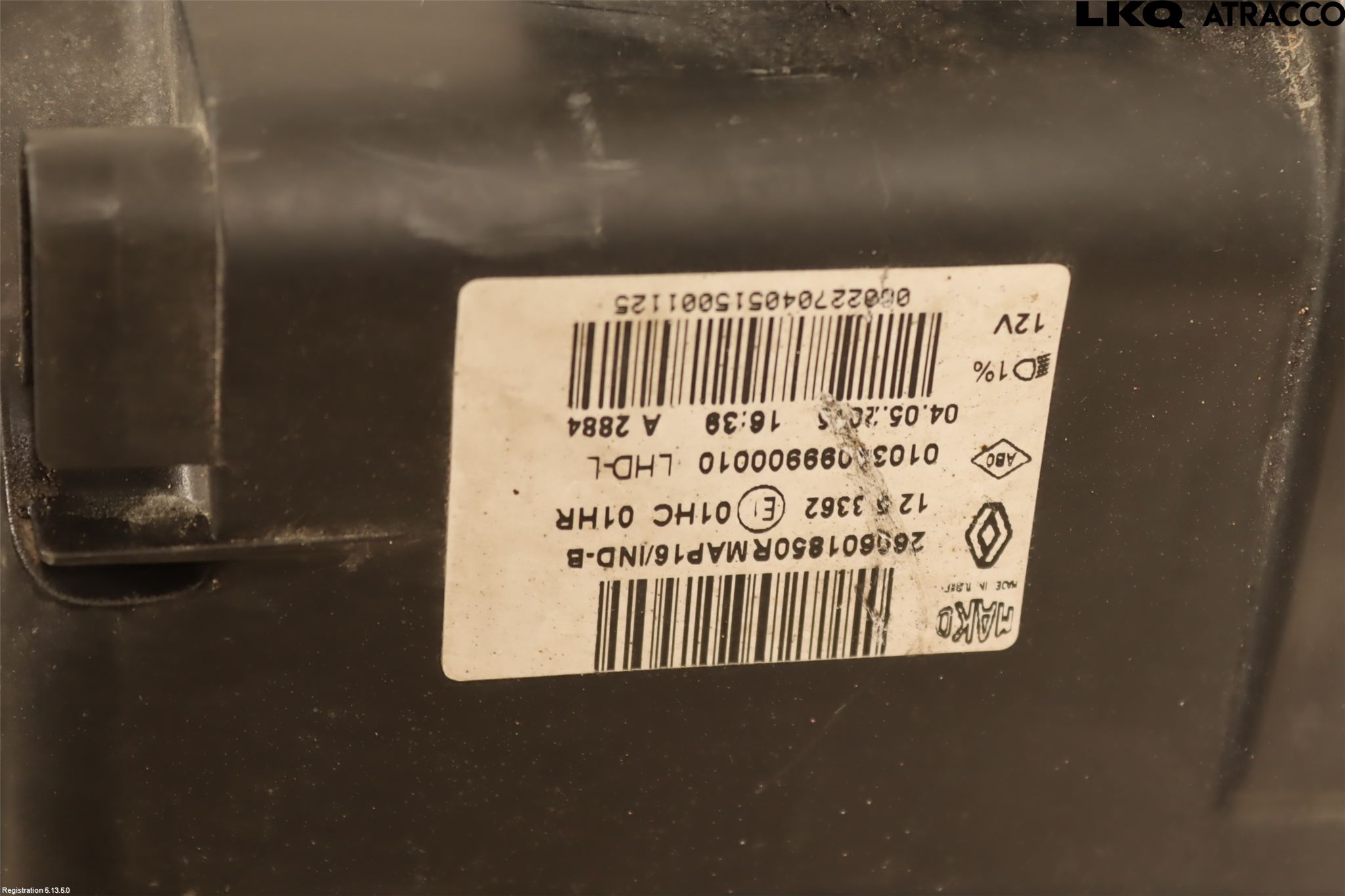 Renault CLIO IV 12-16 Frontlykt Venstre
