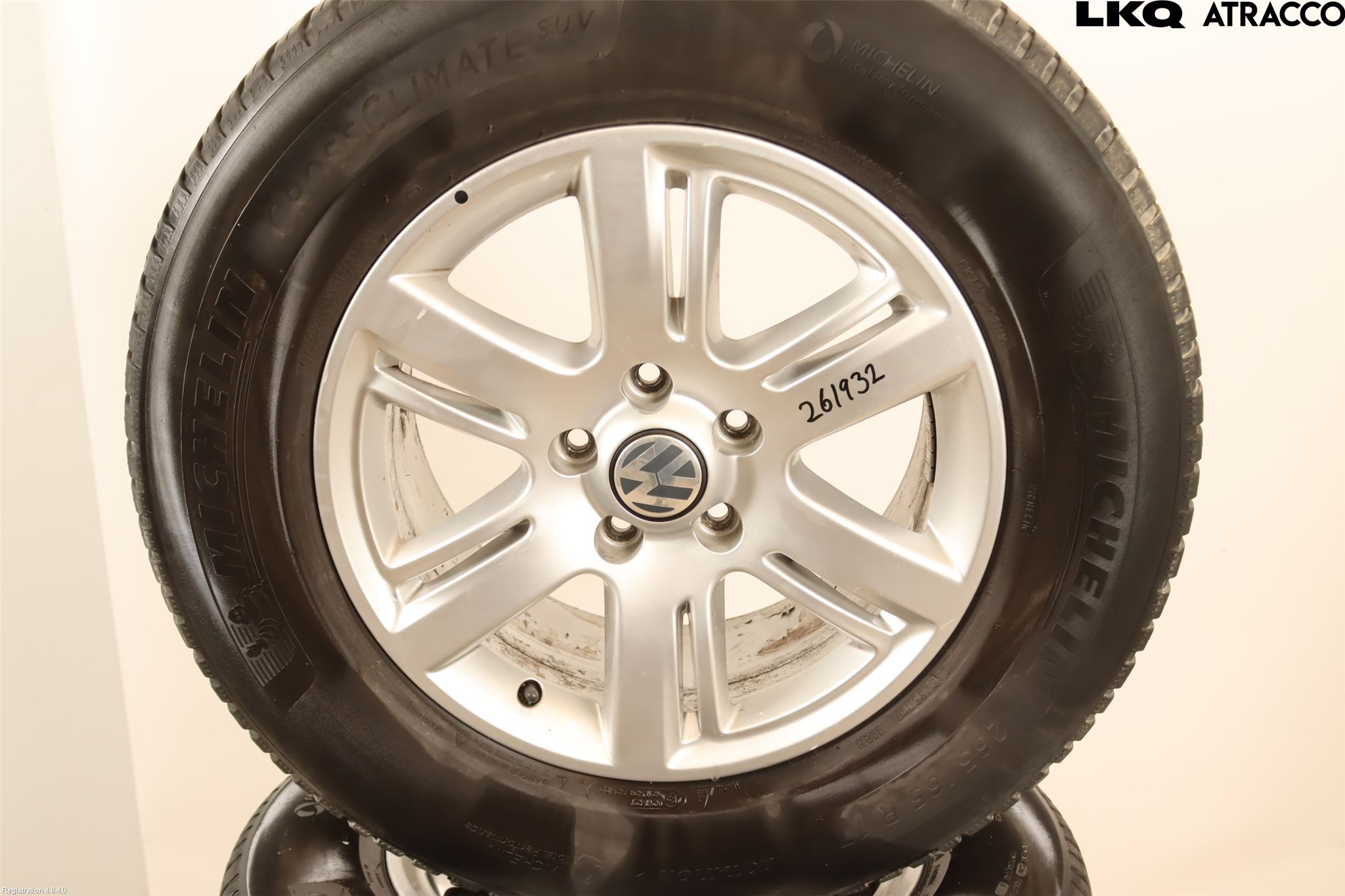 Volkswagen VW AMAROK 2H 10-22 Dekk Sommer På Alu Felg 4Stk