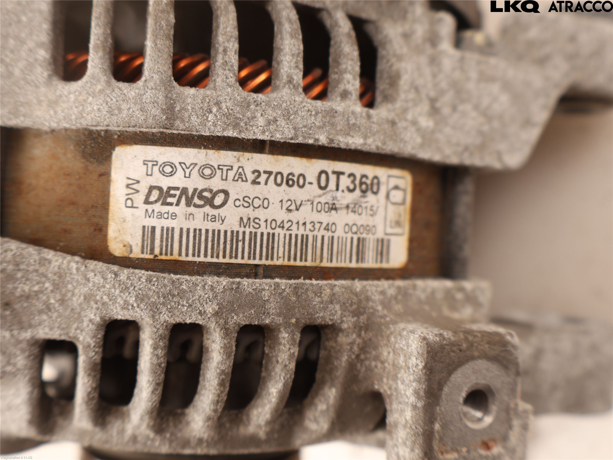 Toyota AVENSIS 16-18 Dynamo