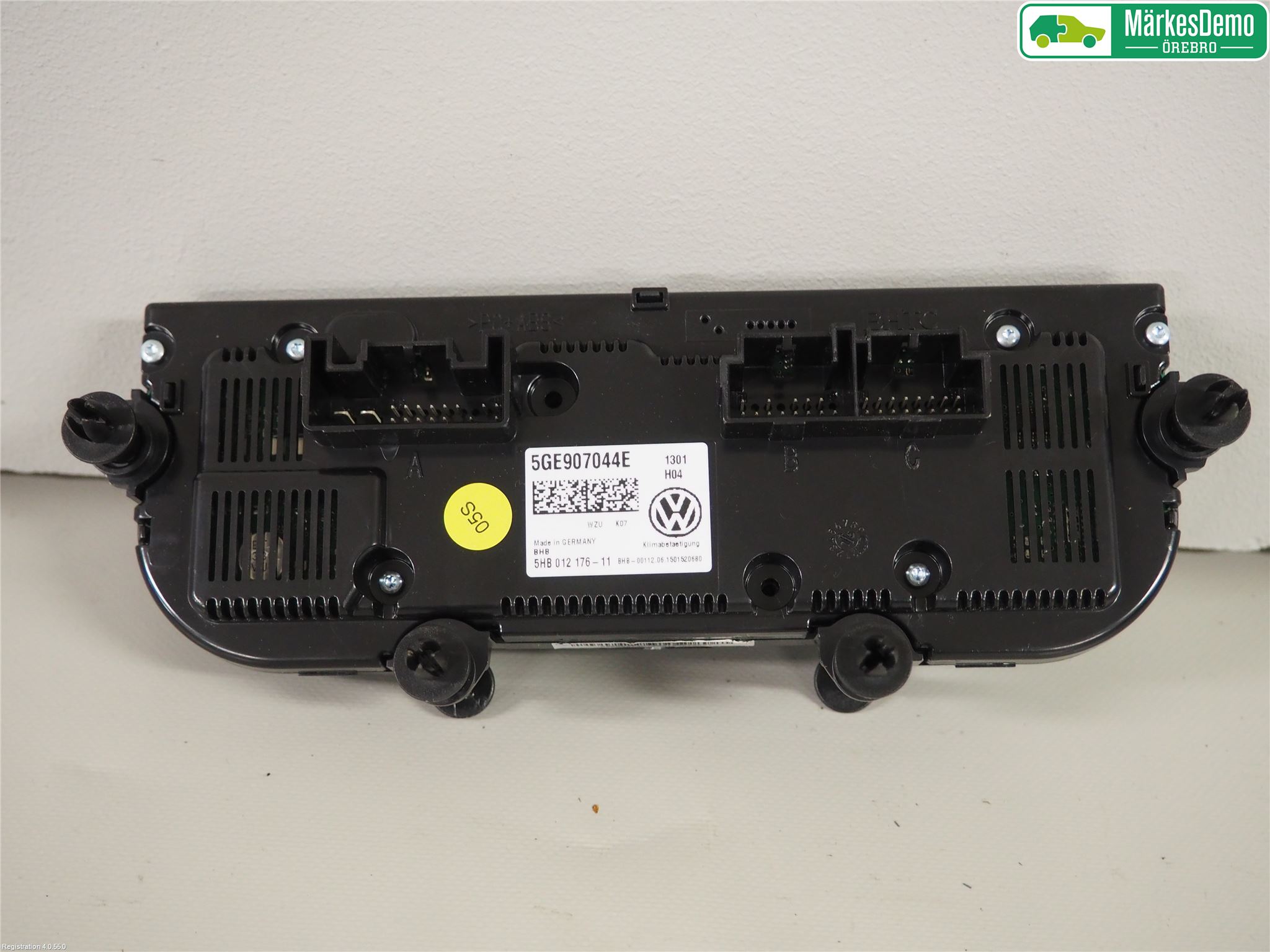 Volkswagen VW PASSAT 15-19 Varme Ac Betjening-Display