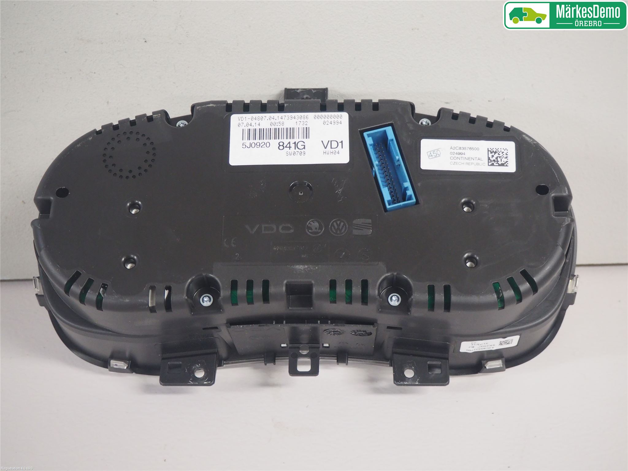 Skoda FABIA 07-14 Instr Kombinert