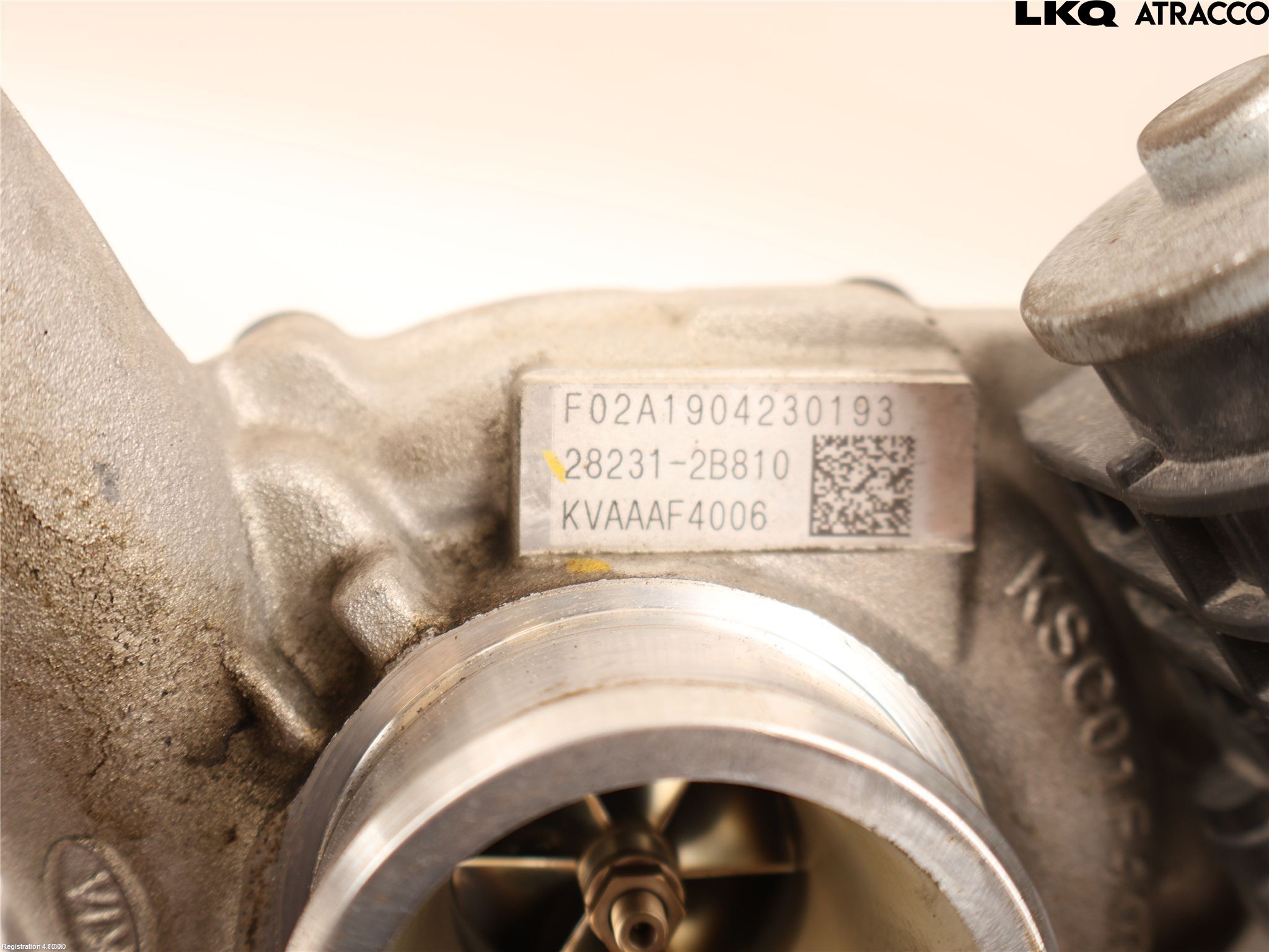 Kia SPORTAGE (QL) 16-21 Turboaggregat