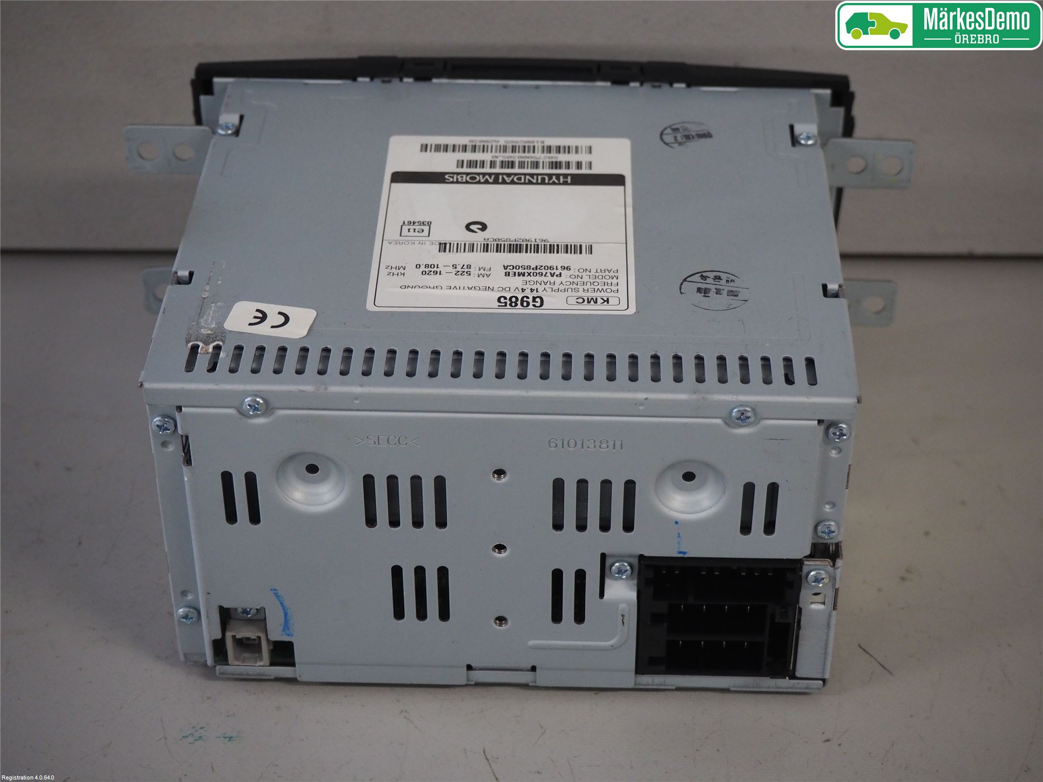 Kia SORENTO 10-14 Stereo Radio Med Cd