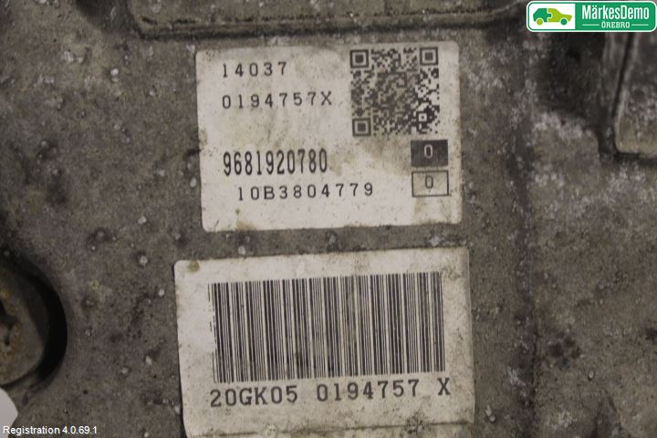 Citroen C5 08-17 Gearkasse Automat