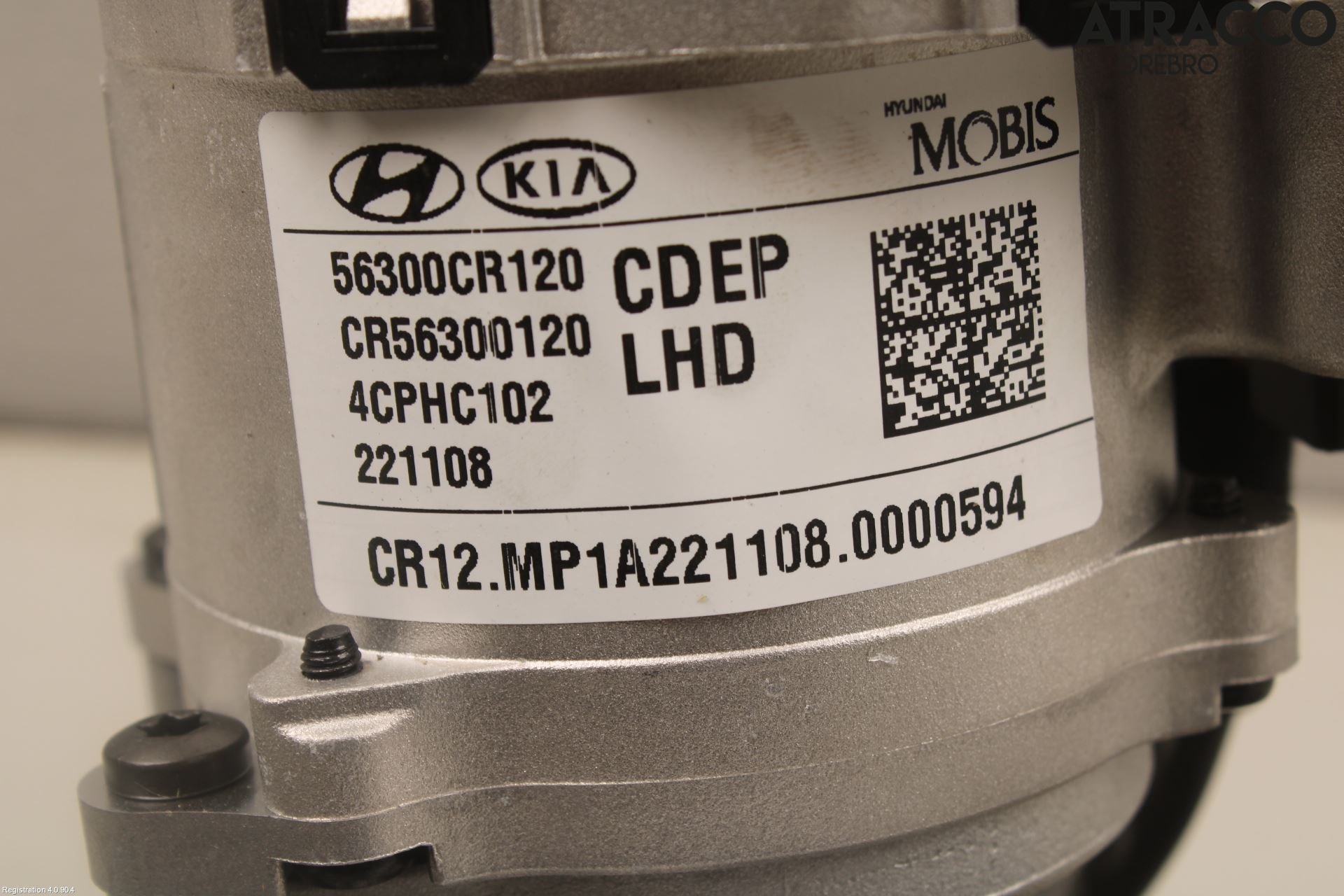 Kia XCEED 19- Rattakselaggregat Innebygd Servo