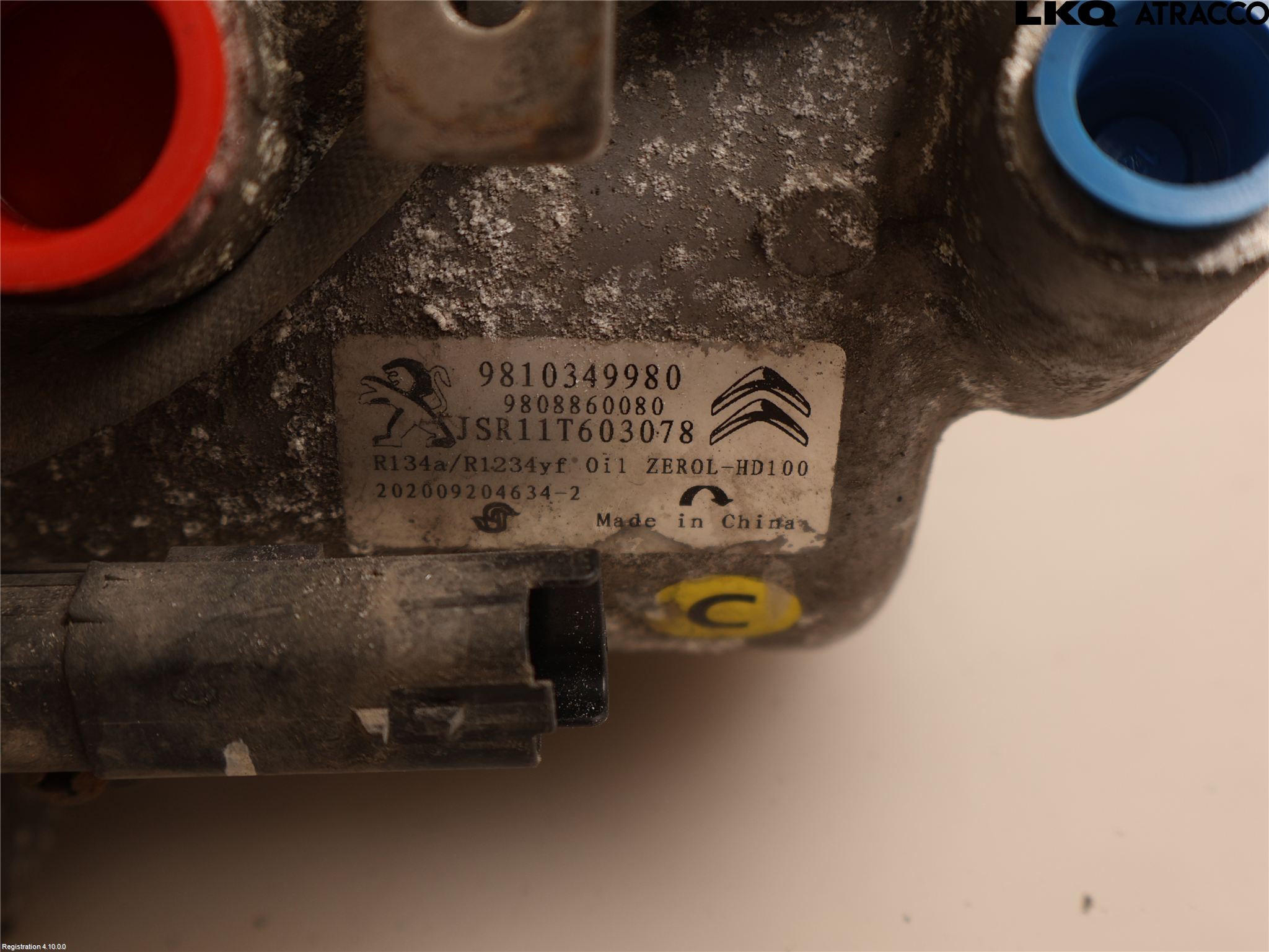 Peugeot PARTNER/E-PARTNER 19- Varme Ac Kompressor