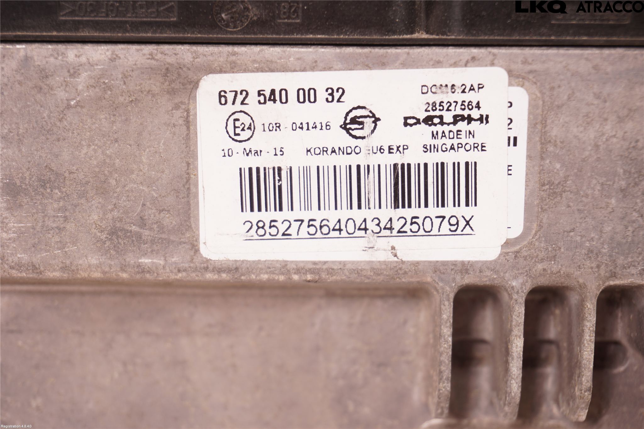 SsangYong SSANG YONG KORANDO Styreenhet Dieselpumpe