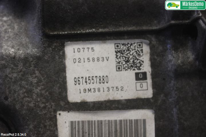 Peugeot 508 11-18 Gearkasse Automat