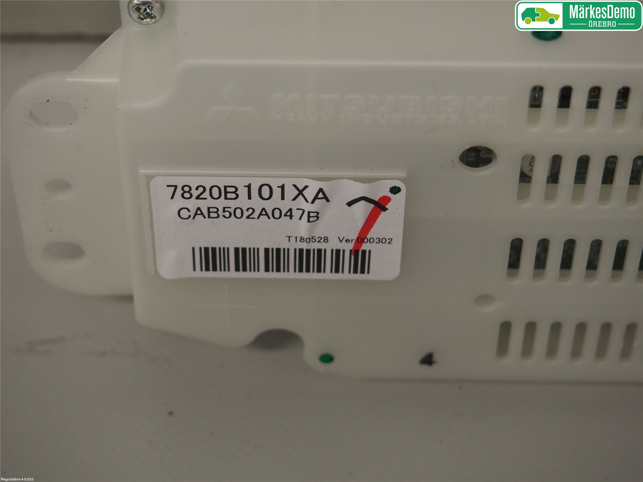 Mitsubishi OUTLANDER 13-21 Varme Ac Betjening-Display