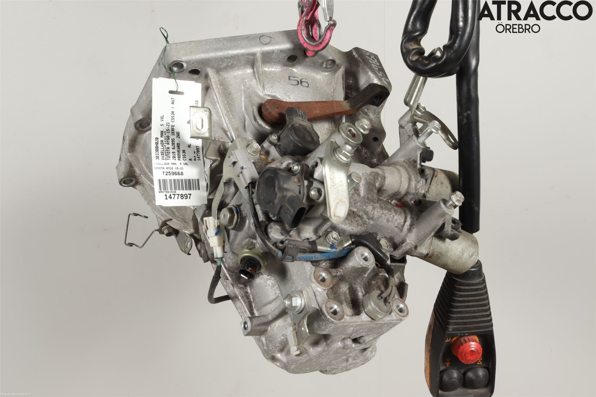 Toyota AYGO 15-21 Gearkasse 5 Trinn