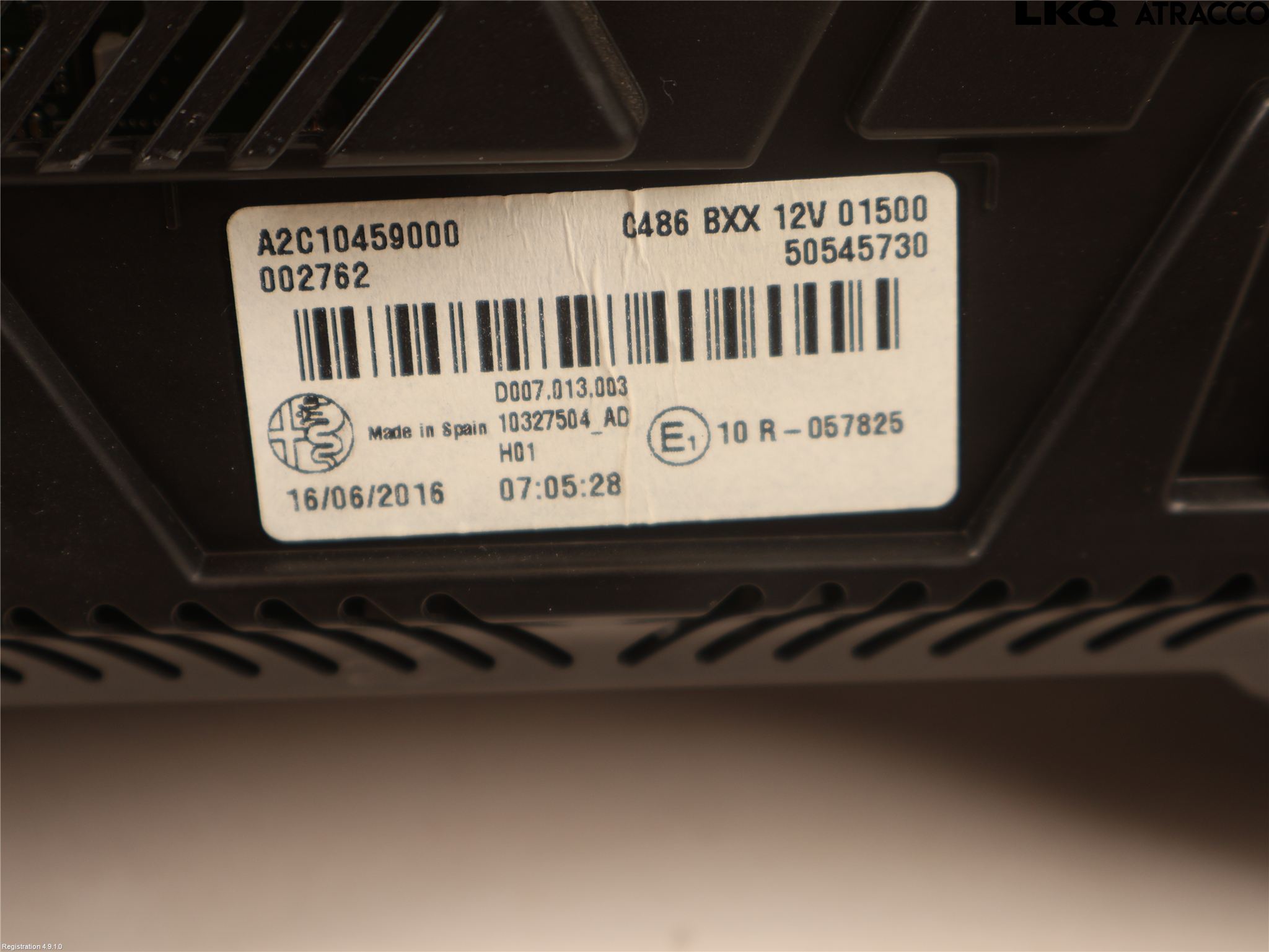 Alfa GIULIA Instr Kombinert