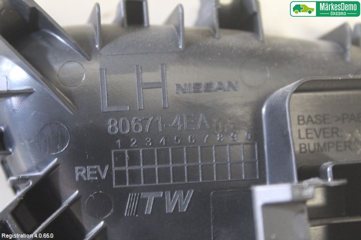 Nissan NAVARA, TREK-1 17-21 Innr Dørhandtak V Indre