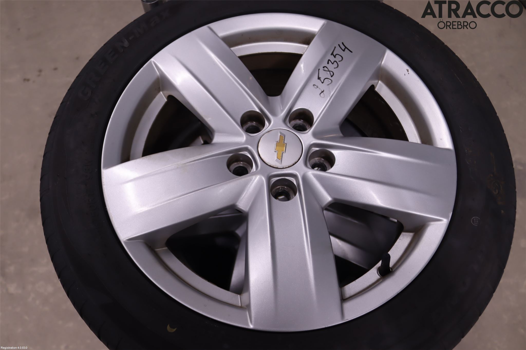 GM CHEVROLET ORLANDO Dekk Sommer På Alu Felg 4Stk