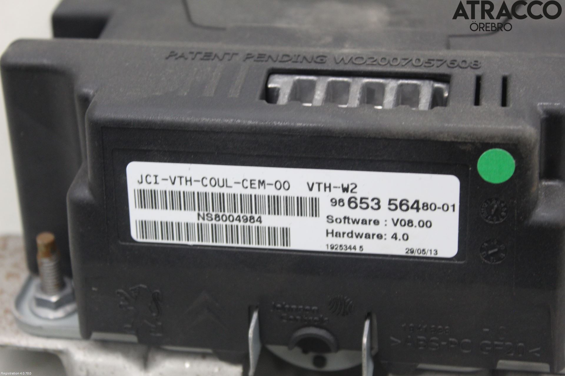 Peugeot 508 11-18 Multifunktionsdisplay