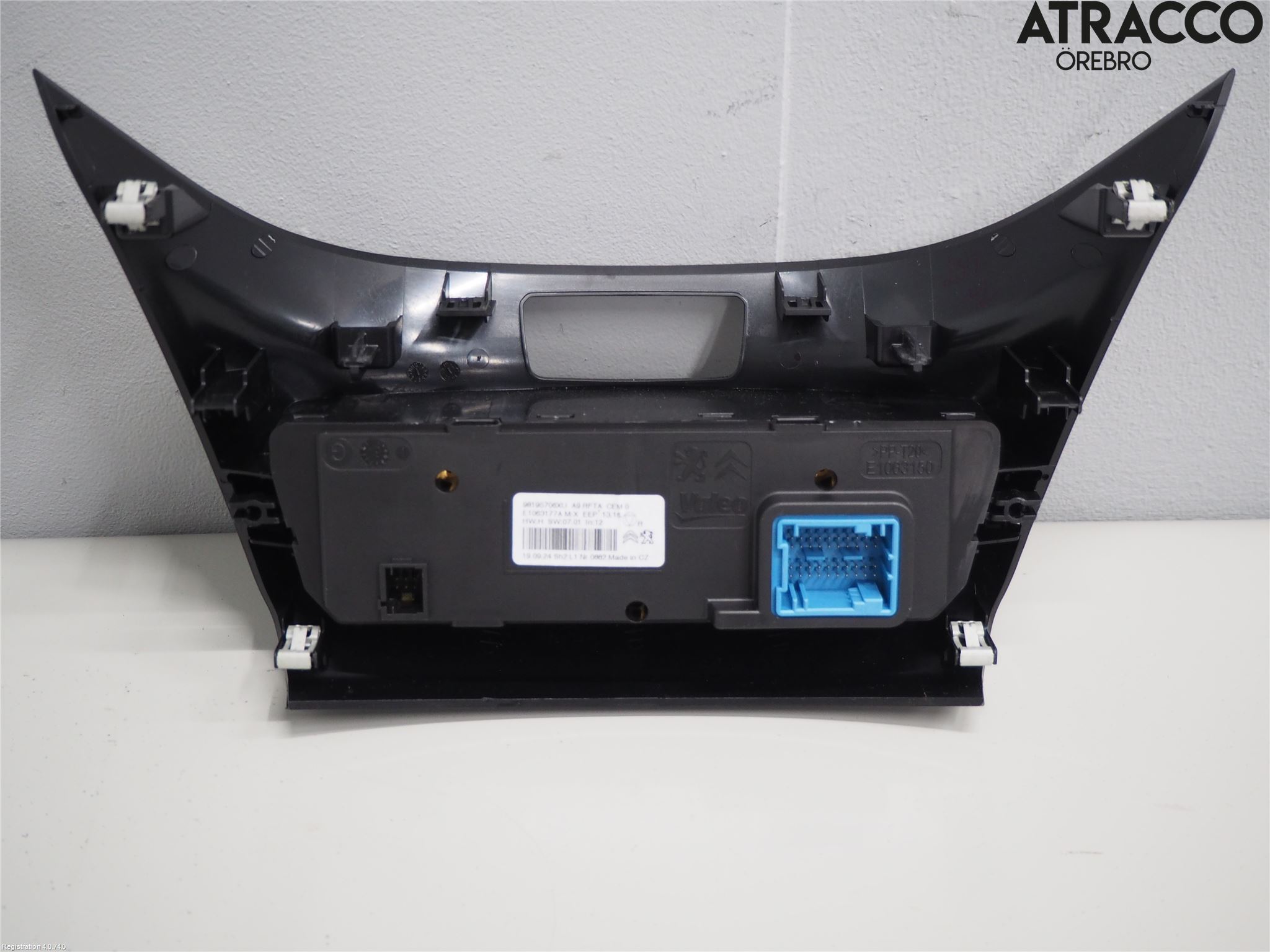 Peugeot 2008 13-20 Varme Ac Betjening-Display
