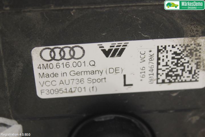 Audi Q7/SQ7 Fjær Bak