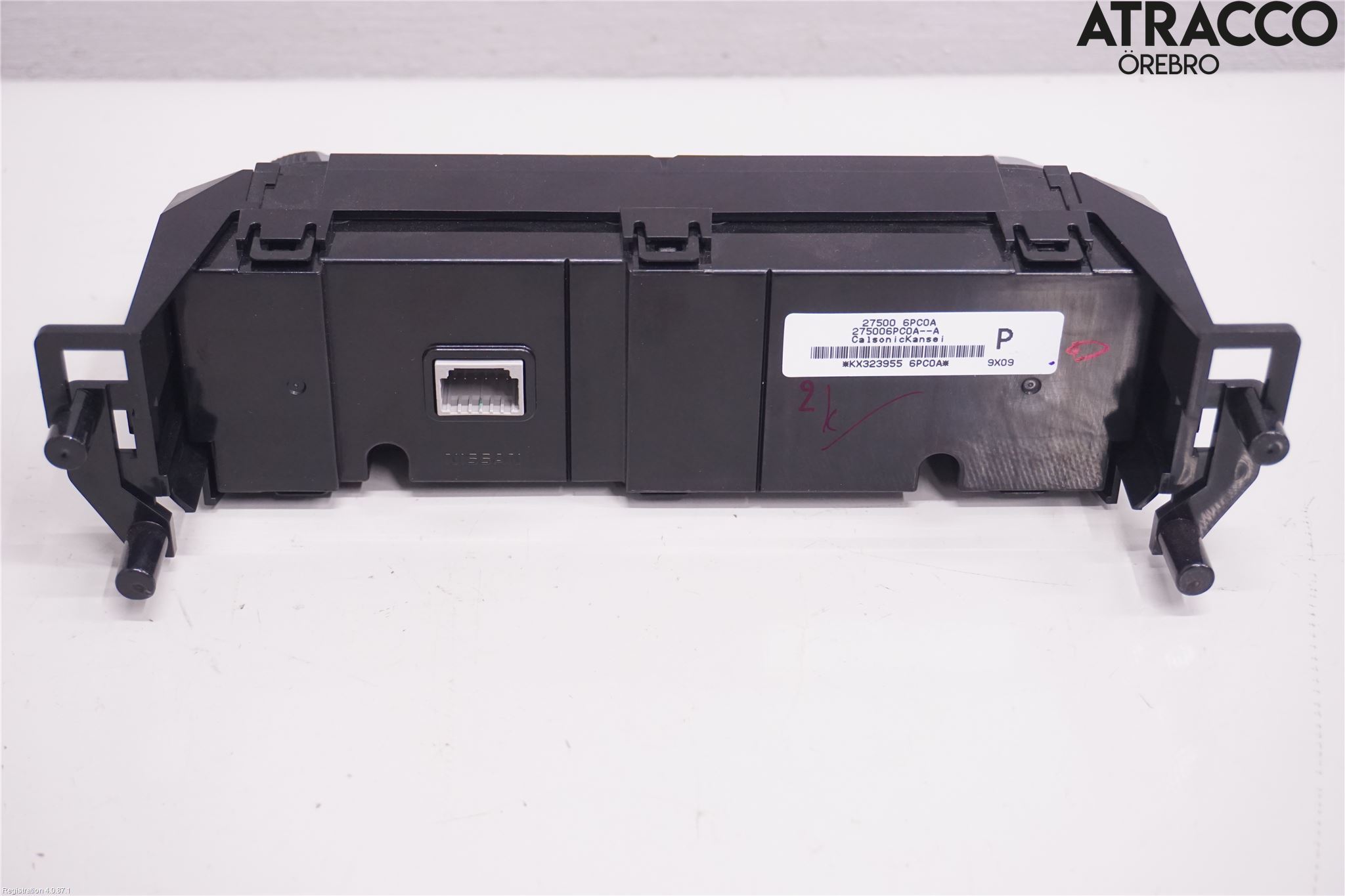 Nissan JUKE 20- Varme Ac Betjening-Display