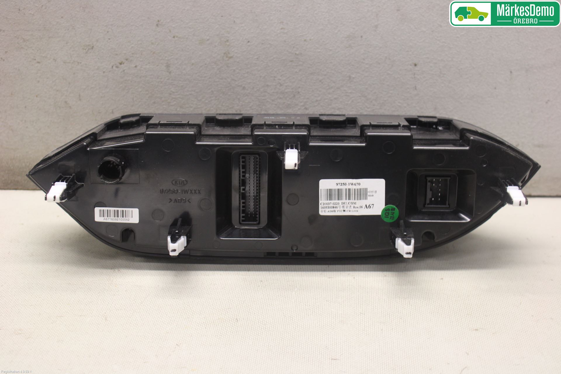 Kia RIO 12-16 Varme Ac Betjening-Display