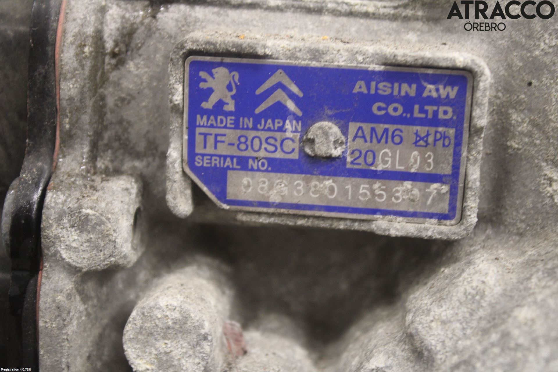 Citroen C6 Gearkasse Automat