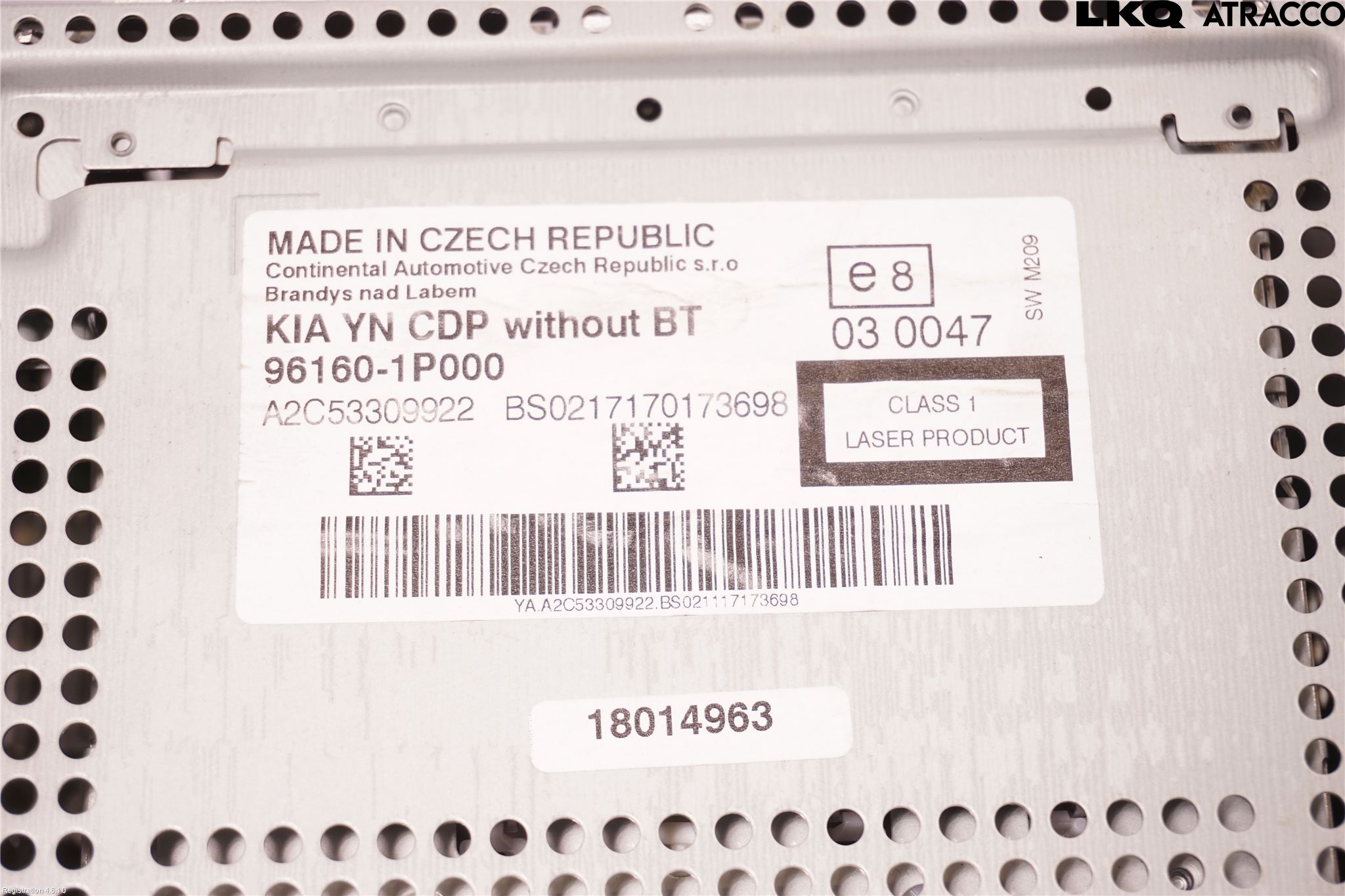 Kia VENGA 10-19 Stereo Radio Med Cd