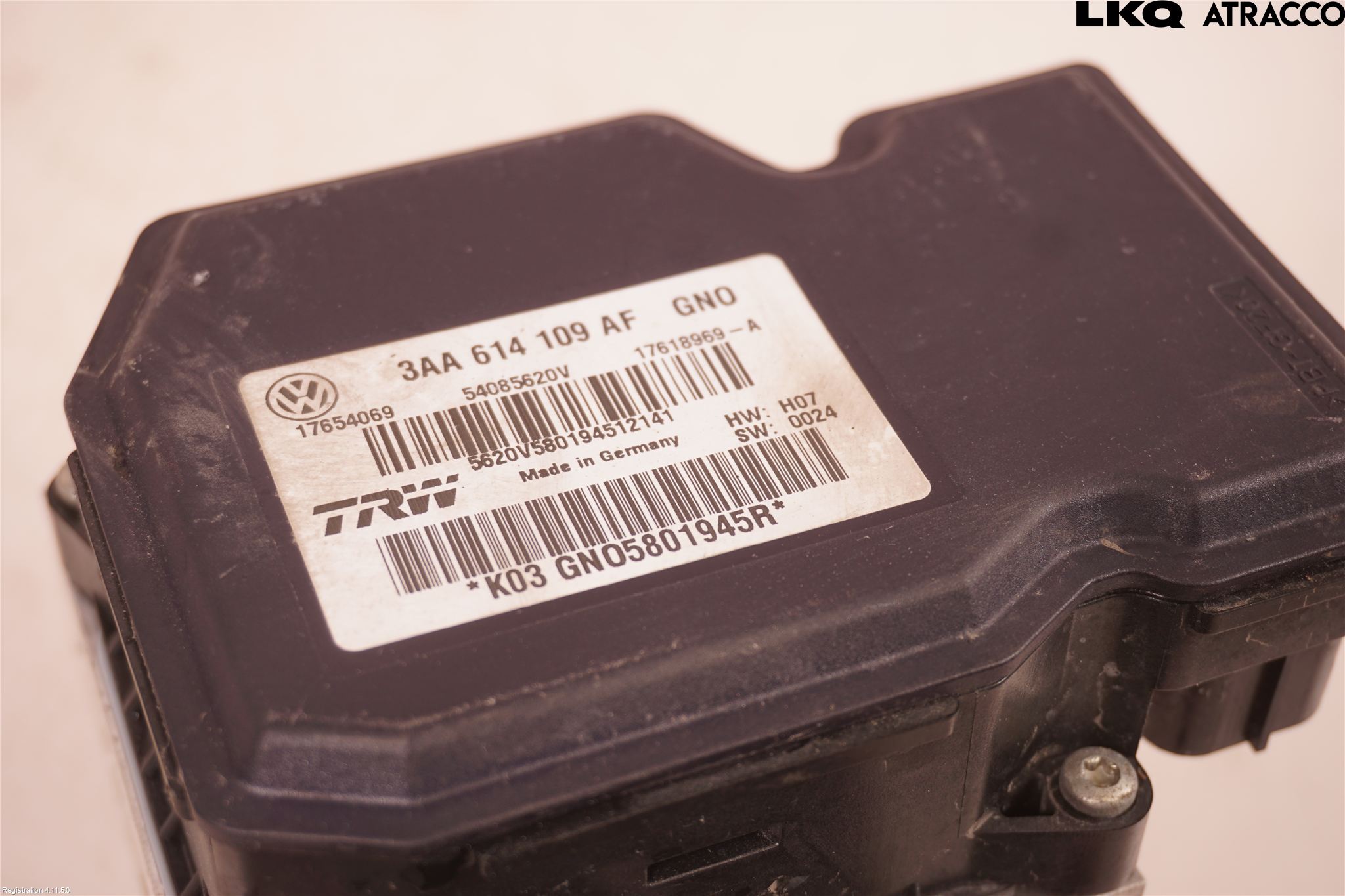 Volkswagen VW PASSAT 11-14 Abs Hydraulikkaggregat