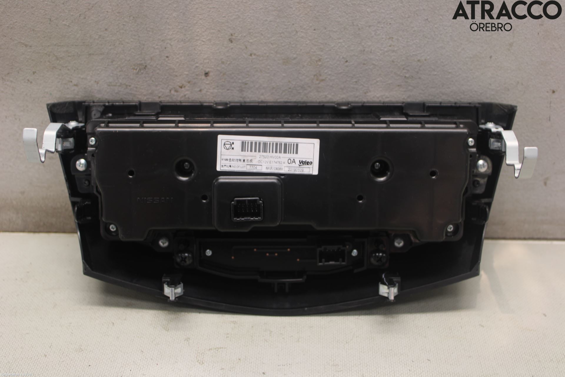 Nissan QASHQAI 17-21 Varme Ac Betjening-Display