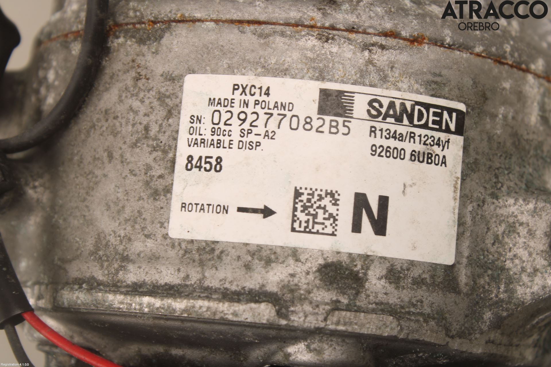 Nissan QASHQAI 21- Varme Ac Kompressor