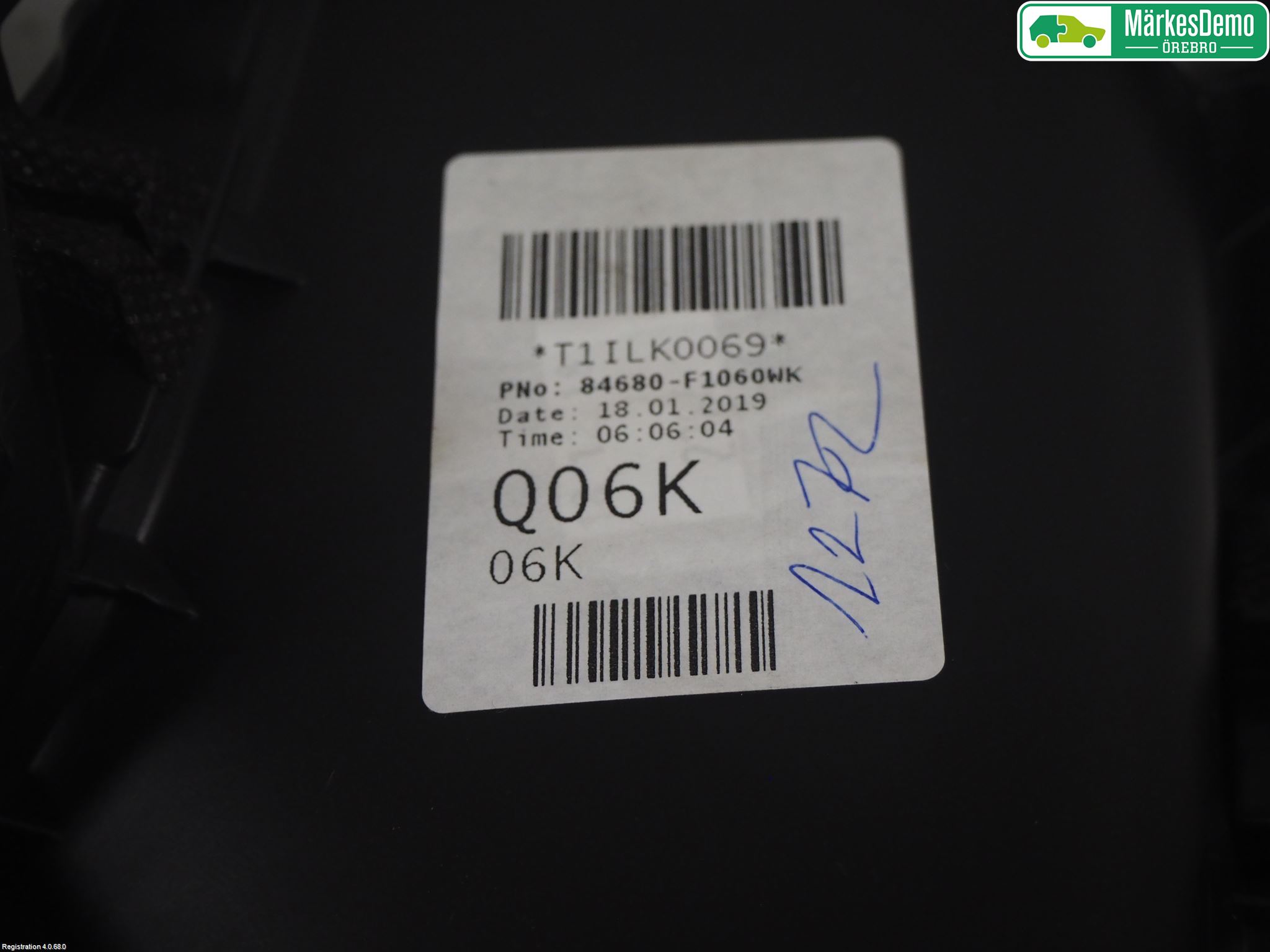 Kia SPORTAGE (QL) 16-21 Instrumentkonsoll Gulv