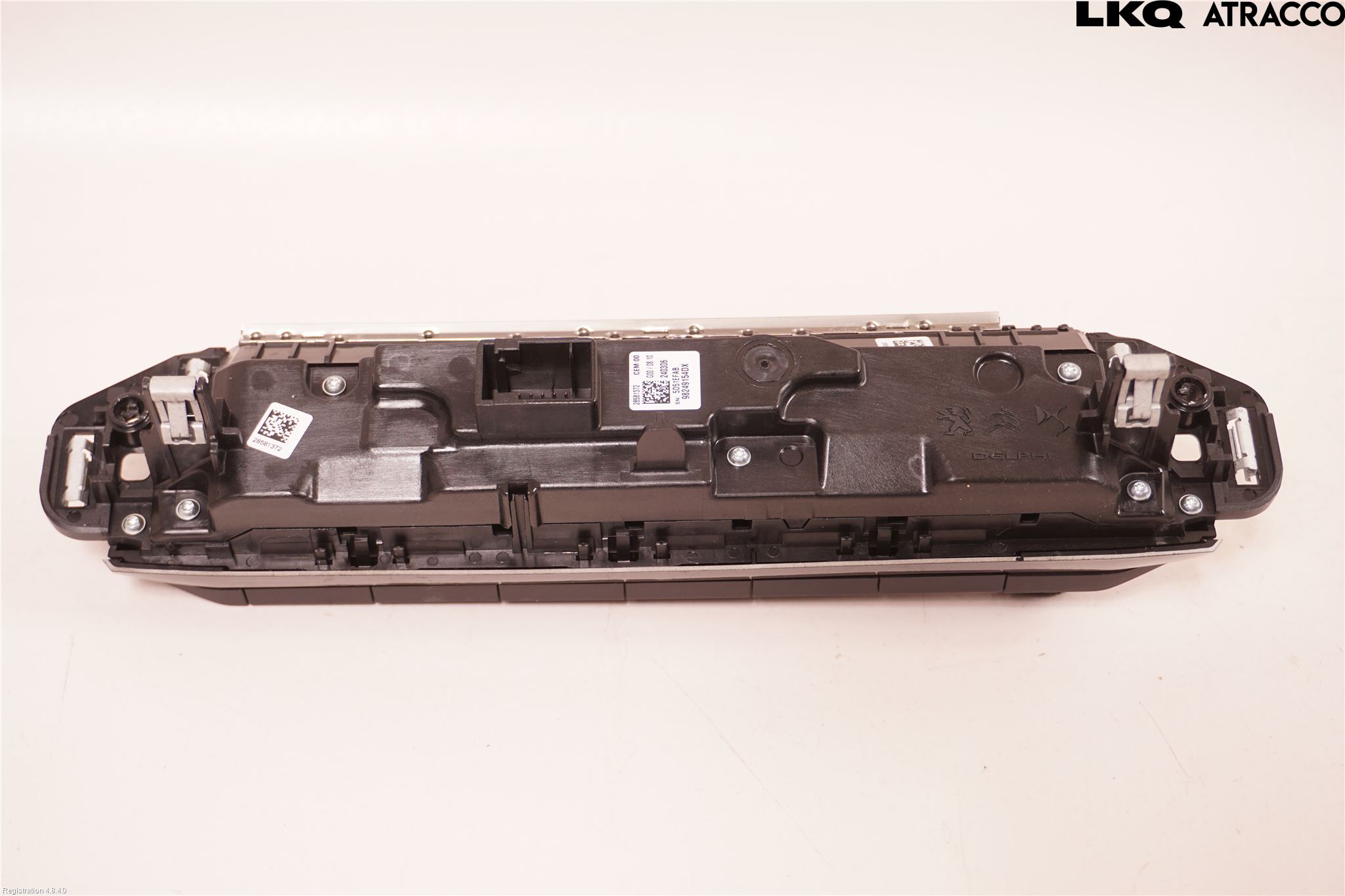 Peugeot 3008 17-24 Varme Ac Betjening-Display