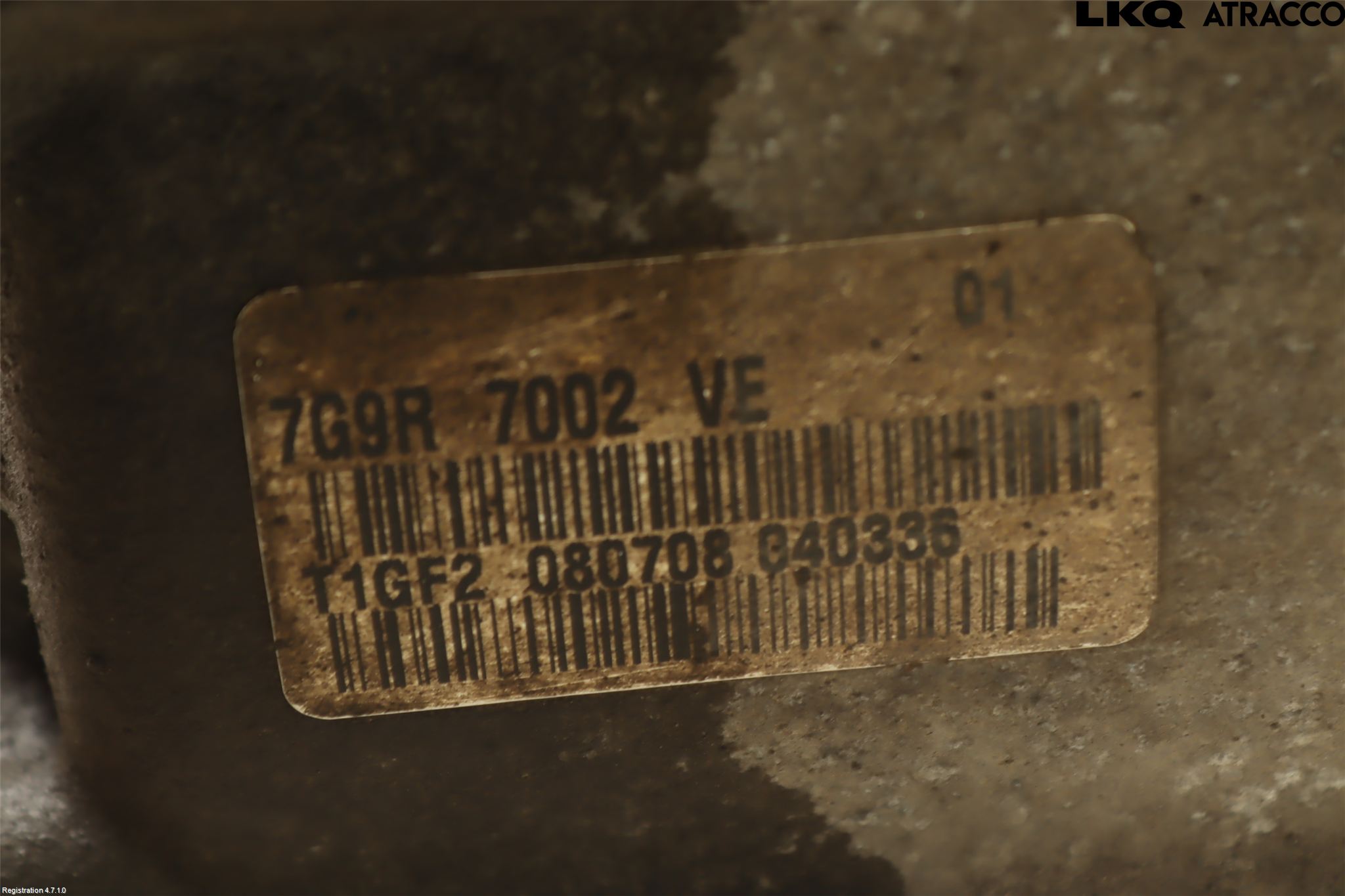 Volvo V70 08-13 Gearkasse 5 Trinn
