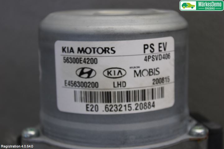 Kia SOUL 09- Rattakselaggregat Innebygd Servo