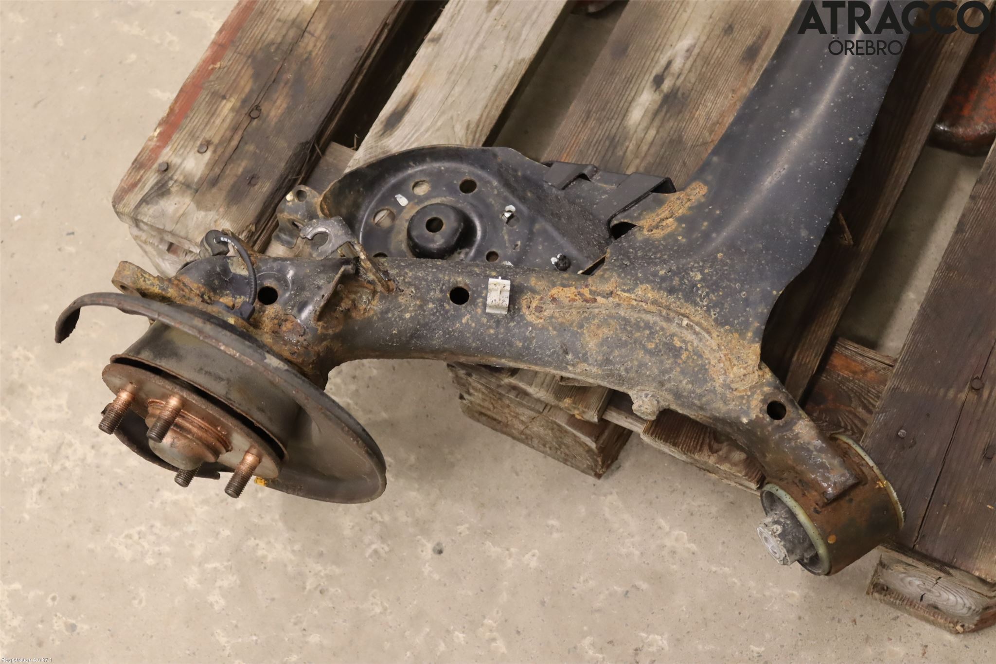 Honda JAZZ 08-14 Bakaksel Feste Travers-Ramme