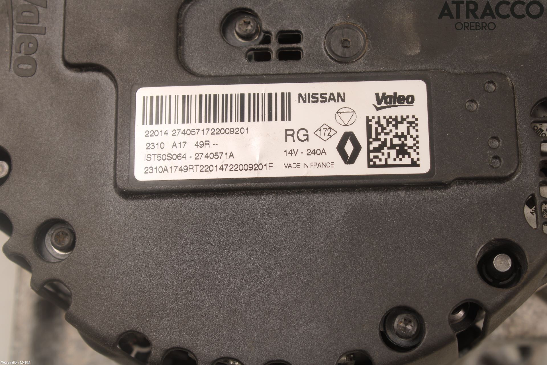 Nissan QASHQAI 21- Dynamo