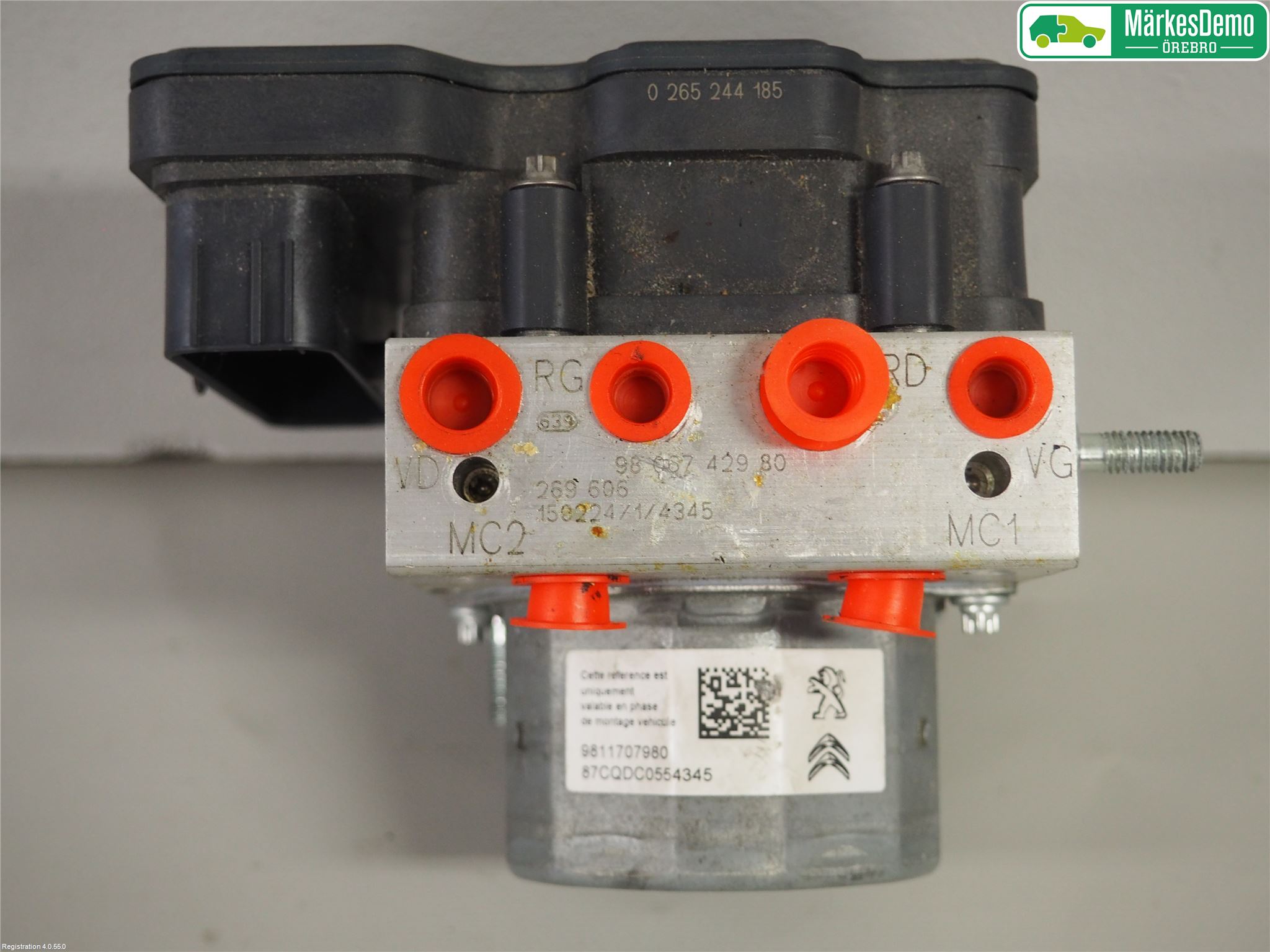 Peugeot 308 14-21 Abs Hydraulikkaggregat