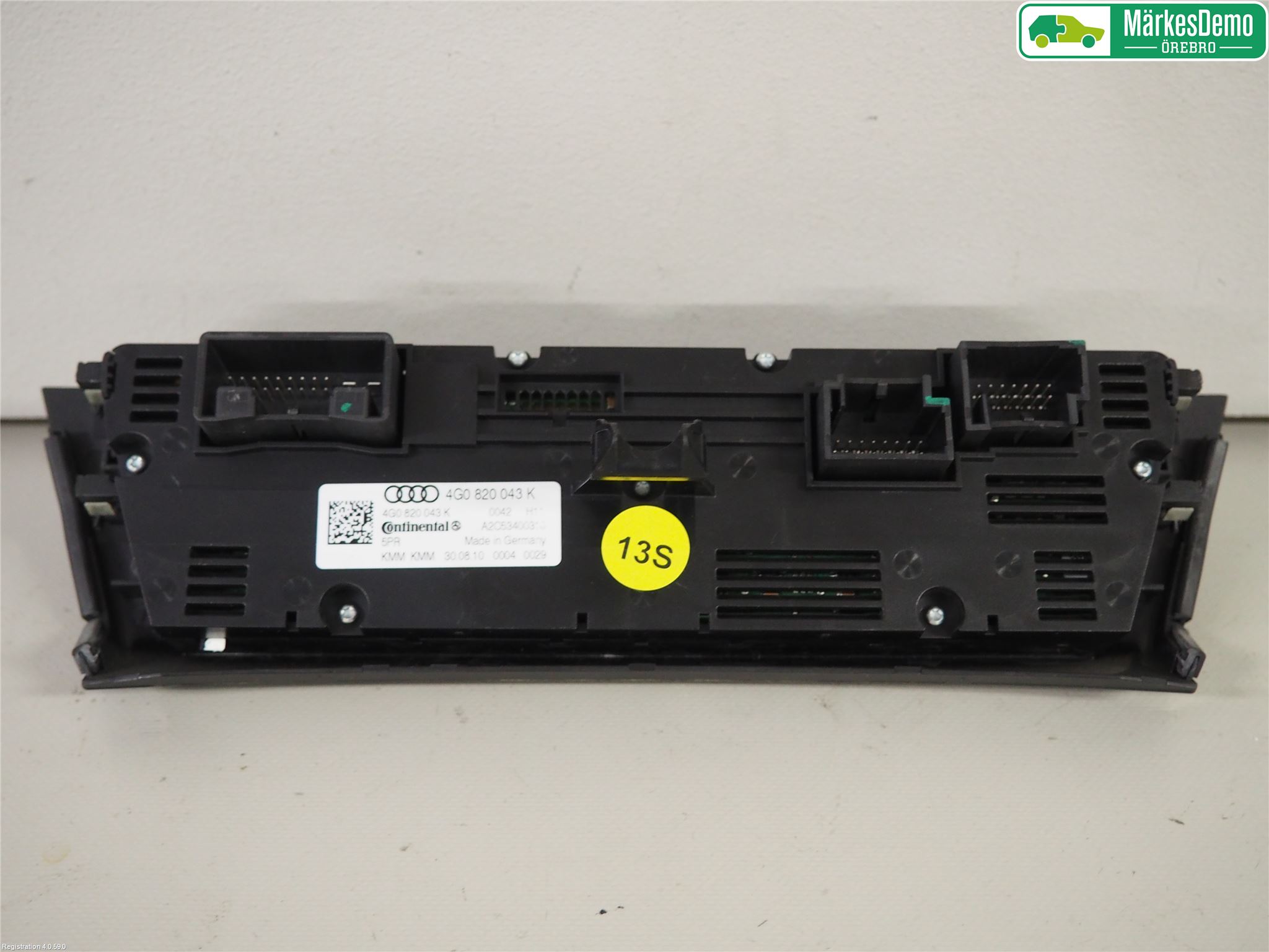 Audi A7/S7 4G 11-17 Varme Ac Betjening-Display