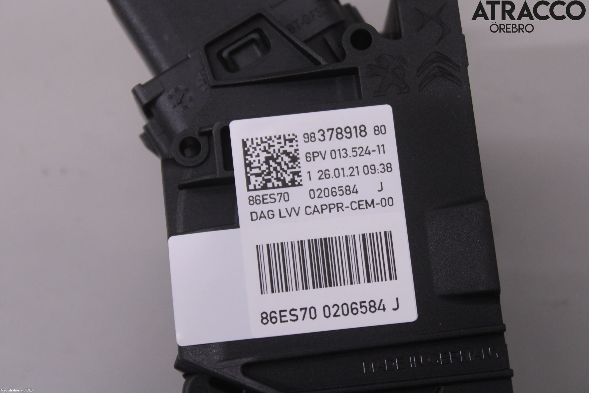 Citroen C4/E-C4 C4X/E-C4X III 21- Gasspedal