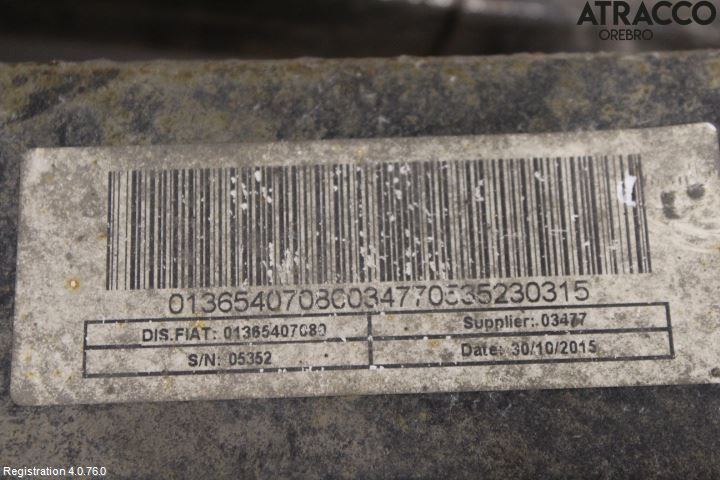 Citroen JUMPER/E-JUMPER 14- Fjær Bak Blad
