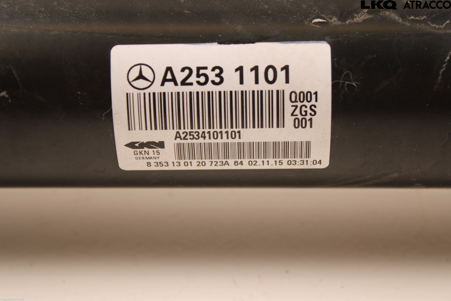 Mercedes-Benz MB GLC-KLASS (X253/C253) 15-22 Mellomaksel Kompl