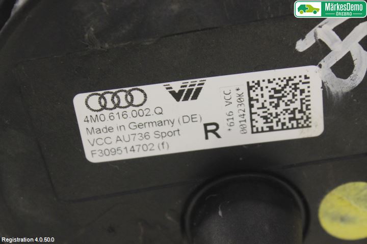 Audi Q7/SQ7 Fjær Bak