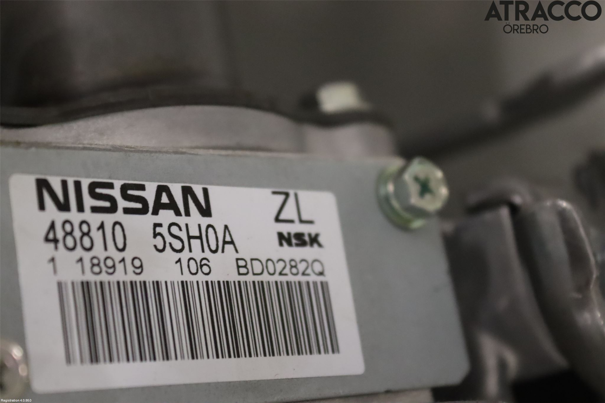 Nissan LEAF 18- Rattakselaggregat Innebygd Servo