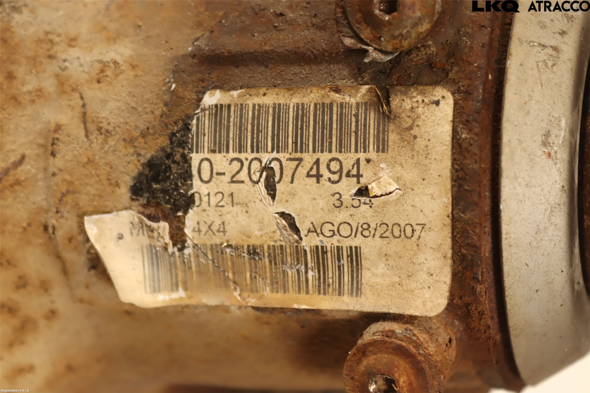 Landrover LAND ROVER RANGE ROVER L322 02-12 Kardang Foran