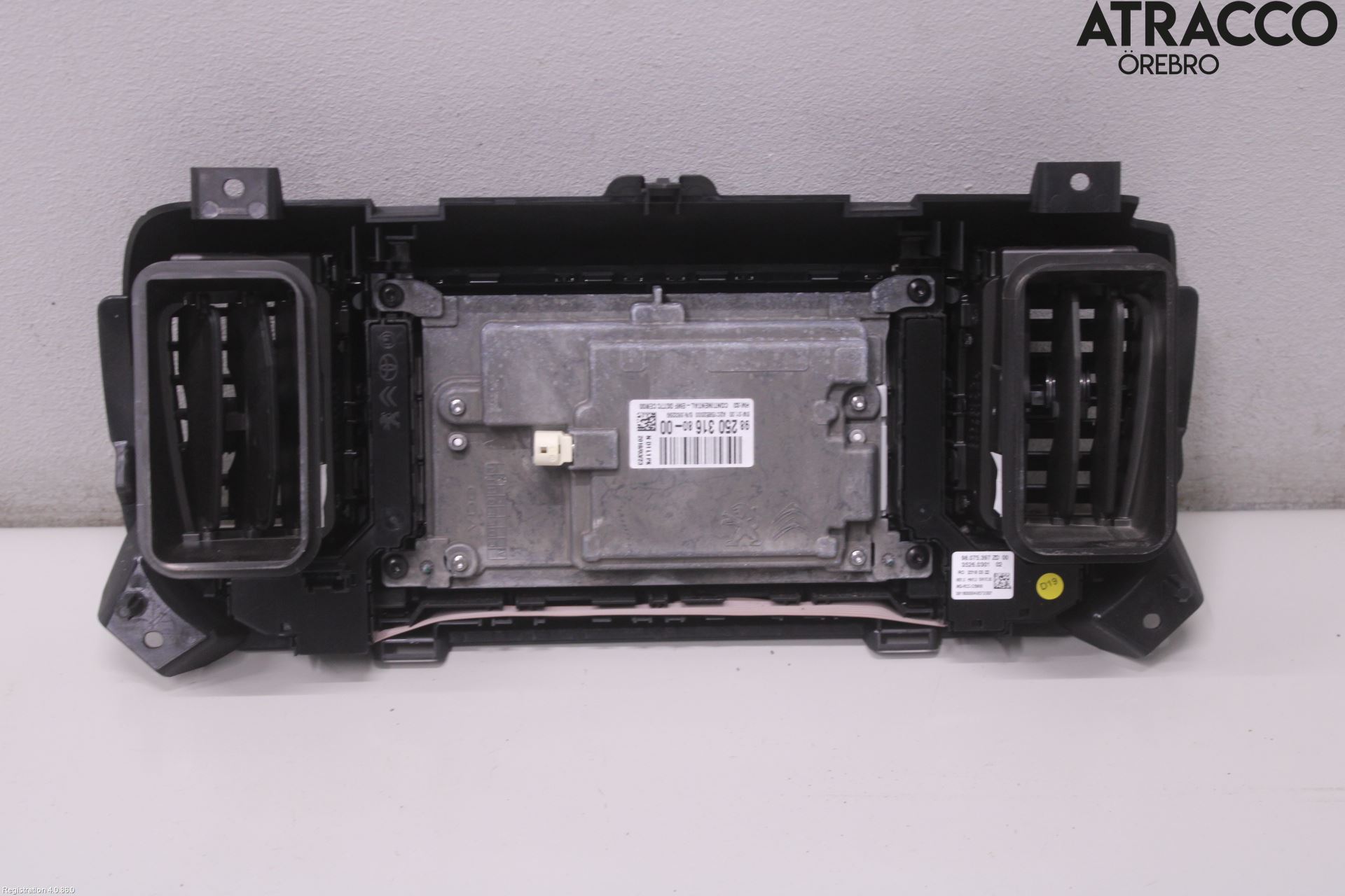 Citroen JUMPY/E-JUMPY 16- Instr Skjerm Dvd-Gps-Ac-Tlf