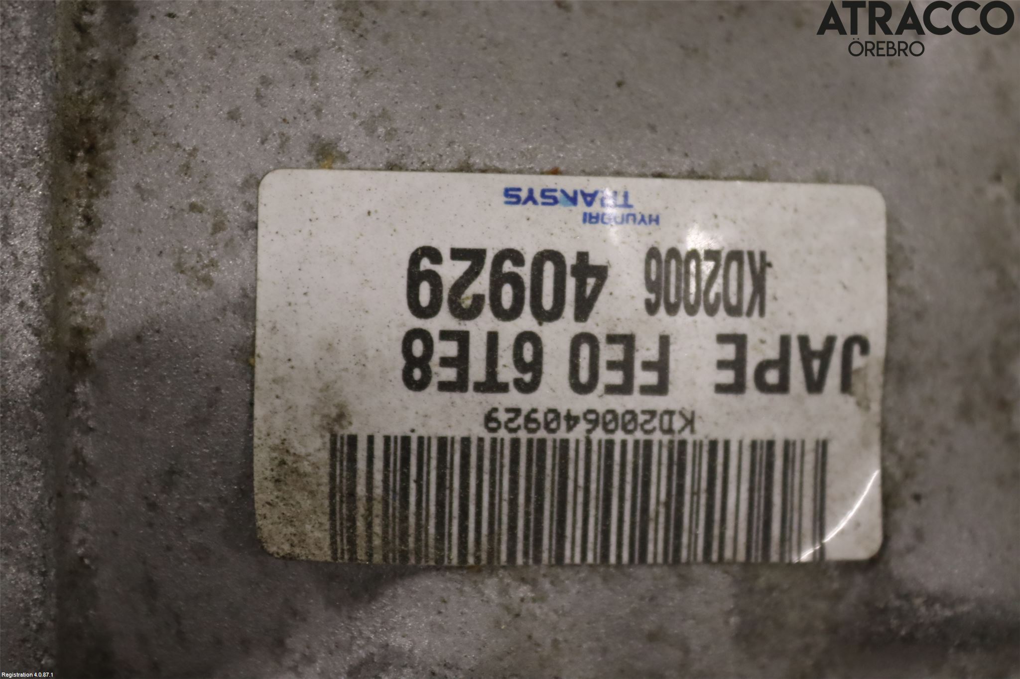 Kia PICANTO 17- Gearkasse 5 Trinn